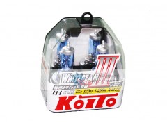 Набор галогеновых ламп Koito H4 P0754W Whitebeam III 4200K